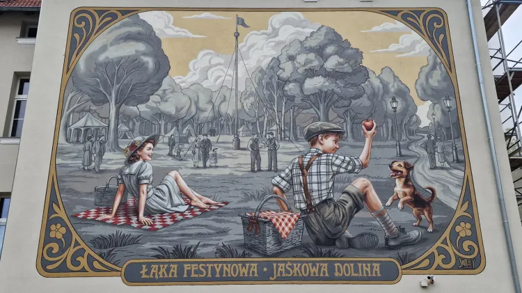 Nowy mural we Wrzeszczu już odsłonięty.