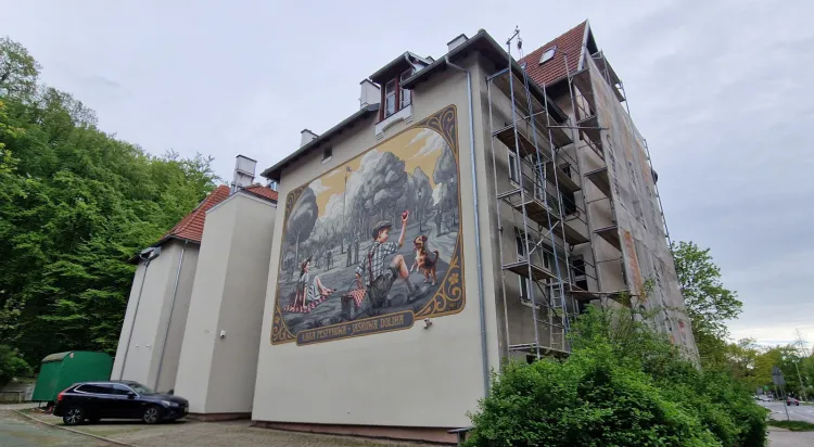 Nowy mural we Wrzeszczu już odsłonięty.