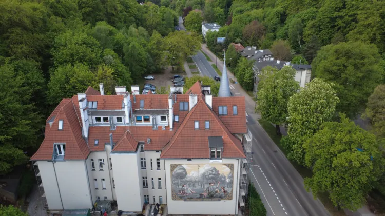 Nowy mural we Wrzeszczu już odsłonięty.