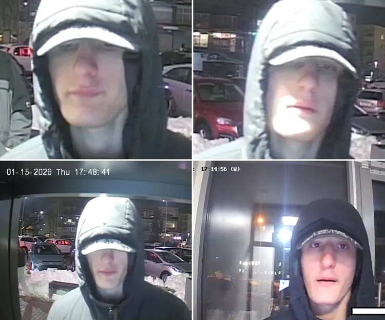 Ten mężczyzna może mieć związek z oszustwem "na pracownika banku" - twierdzą policjanci.