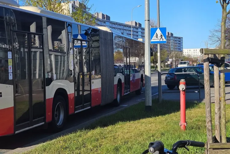 Do zdarzenia doszło w okolicach rozbieranej kładki na Zaspie. Zdjęcie ilustracyjne.