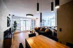 Zaprezentowano trzypoziomowy apartament o powierzchni 263,47 m kw.