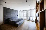 Zaprezentowano trzypoziomowy apartament o powierzchni 263,47 m kw.