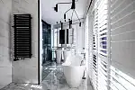 Zaprezentowano trzypoziomowy apartament o powierzchni 263,47 m kw.