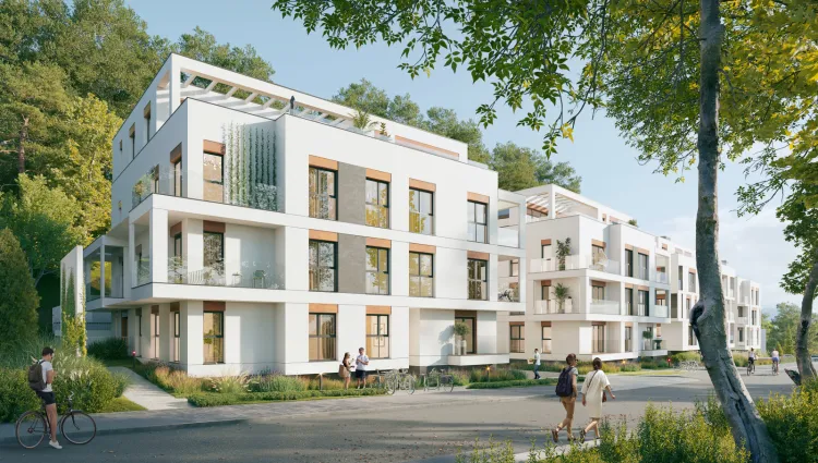 Apartamenty Wolności. Wizualizacja drugiego etapu inwestycji. 