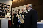 Aleś Bialacki otrzymał Odznakę Solidarności i Praw Człowieka ECS.