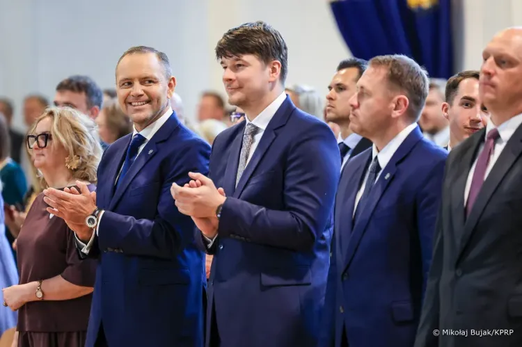 Karol Nawrocki prezydent RP wziął udział w uroczystości 80-lecia IV Liceum Ogólnokształcącego w Gdańsku.