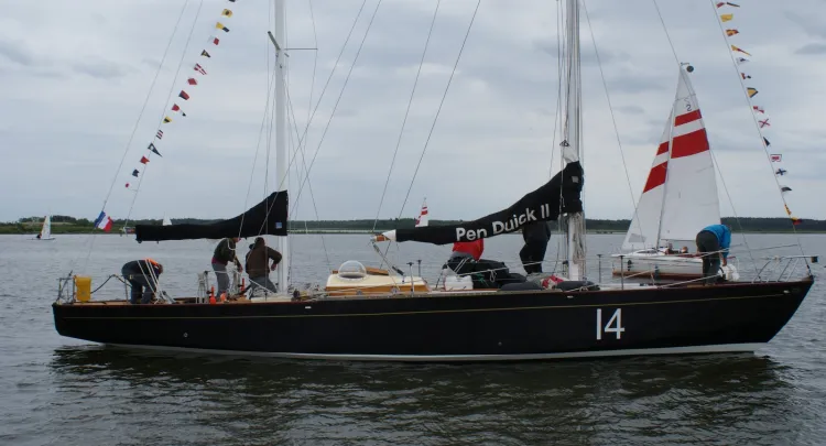 Jacht Pen Duick II w sobotę stanie w marinie Gdańsk, gdzie będzie można go zwiedzać.
