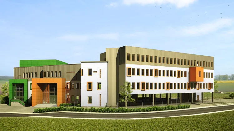 Nowa, prywatna szkoła na Ujeścisku już powstaje. Na razie budowane są piwnice.
