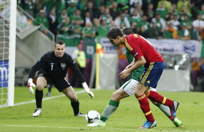 W całych eliminacjach do Euro 2012 Irlandia straciła siedem goli. Tyle też samo razy musiał sięgać do siatki Shay Given w dwóch meczach w Poznaniu i Gdańsku. 