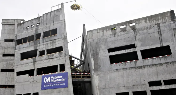 W kwietniu na bryle budynku ECS zawisła wiecha. Obiekt ma być gotowy w 2013 roku.