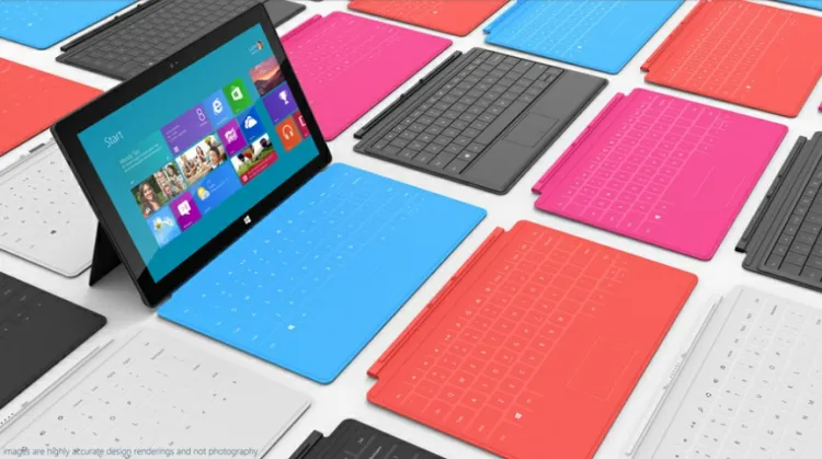 Nowy tablet Surface. 