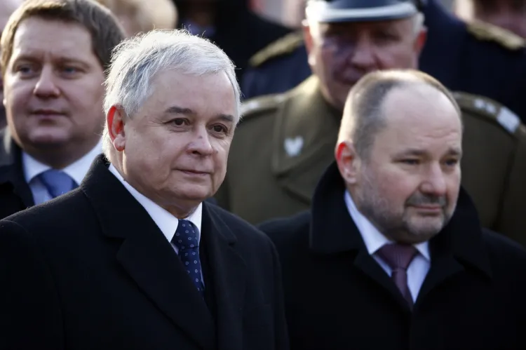 W ramach obchodów Sierpnia 80', w sali BHP odbędzie się konferencja "Lech Kaczyński - człowiek Solidarności", którą zorganizował Maciej Łopiński (z prawej), były szef gabinetu prezydenta Kaczyńskiego oraz założyciel ruchu społecznego jego imienia. 