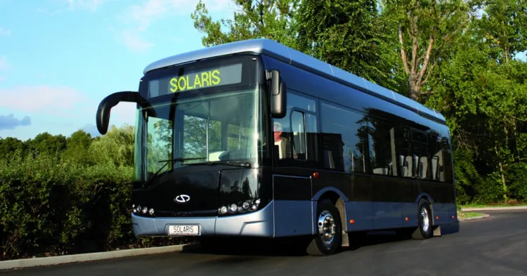 Solaris Urbino Electric będzie testowany w Gdańsku jeszcze przez czwartek i piątek (16 - 17 sierpnia) na linii 283.