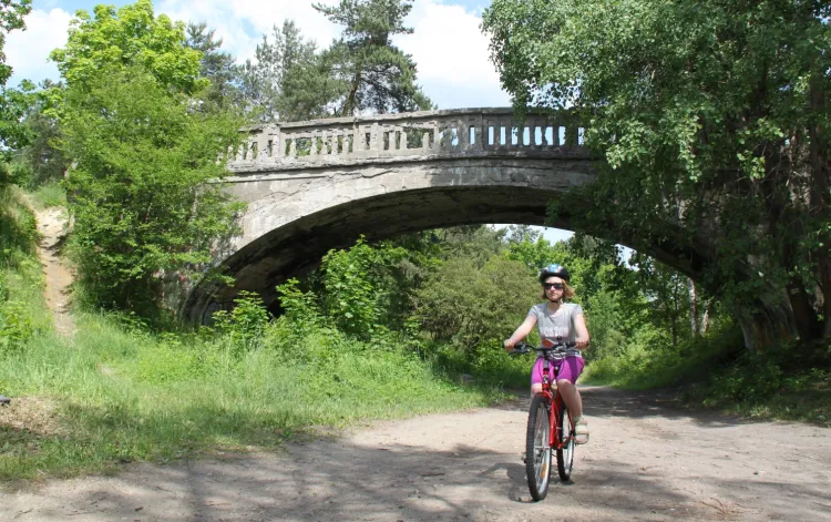 Aktualnie teren pod przyszły szlak Pomorskiej Kolei Metropolitalnej to raj dla amatorów jazdy na rowerze.