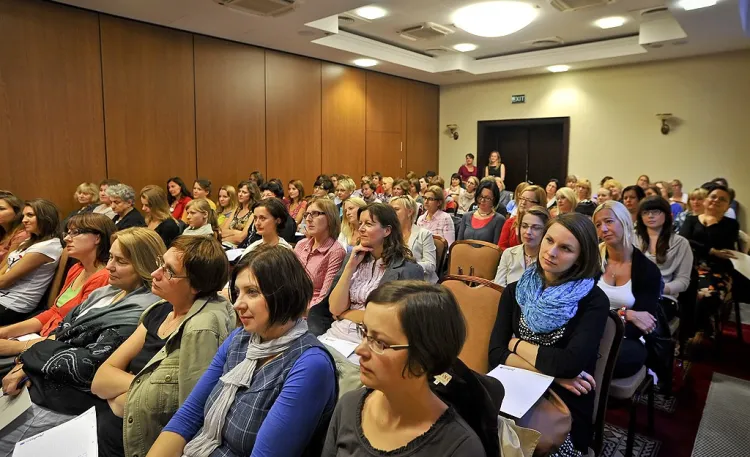 Uczestniczki piątkowego spotkania w Gdańsku...