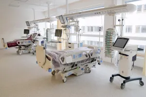 Szpital Studencki na skutek pogarszającej się sytuacji finansowej musi zostać połączony z UCK. Nz. wchodzące w skład UCK Centrum Medycyny Inwazyjnej.