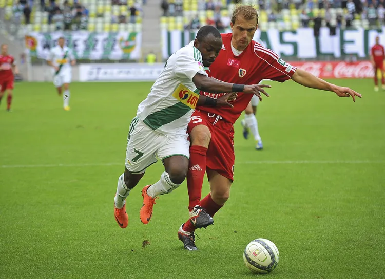 Abdou Razack Traore strzelił pierwszą bramkę meczu, niestety ostatnią dla Lechii. 