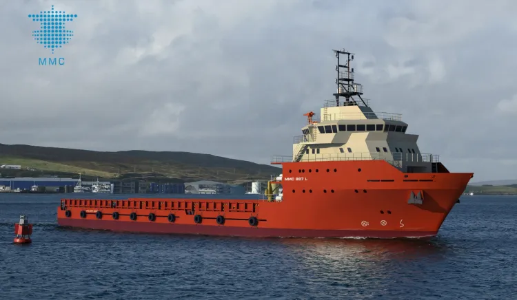 Wielozadaniowy statek typu PSV (Platform Supply Vessel) przeznaczony jest do obsługi morskiego przemysłu wydobywczego.