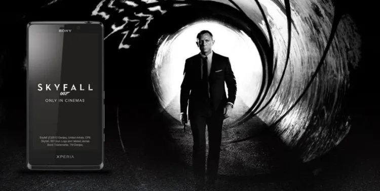 W najnowszym filmie o nasłynniejszym agencie świata do zadań specjalnych, James Bond będzie używał Xperii T.