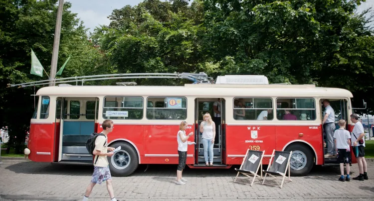Zabytkowe trolejbusy cieszyły się w Gdyni przez całe lato dużą popularnością.