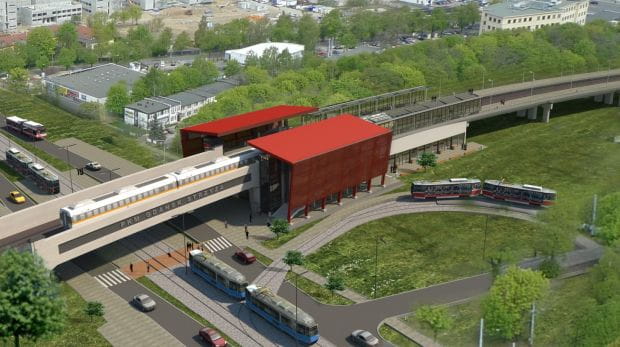 Projekt stacji Strzyża na trasie Pomorskiej Kolei Metropolitalnej - zwycięzcy kategorii Zielona Fala Trójmiasta.