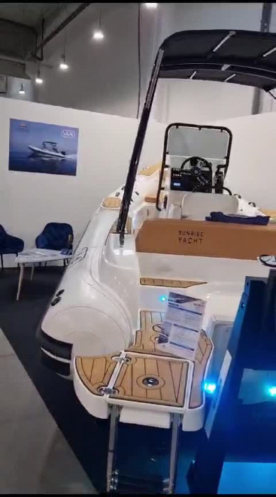 Nowa łódź RIB z silnikiem 115HP - dostępna od ręki - 6,20m/10os.: wideo 16649