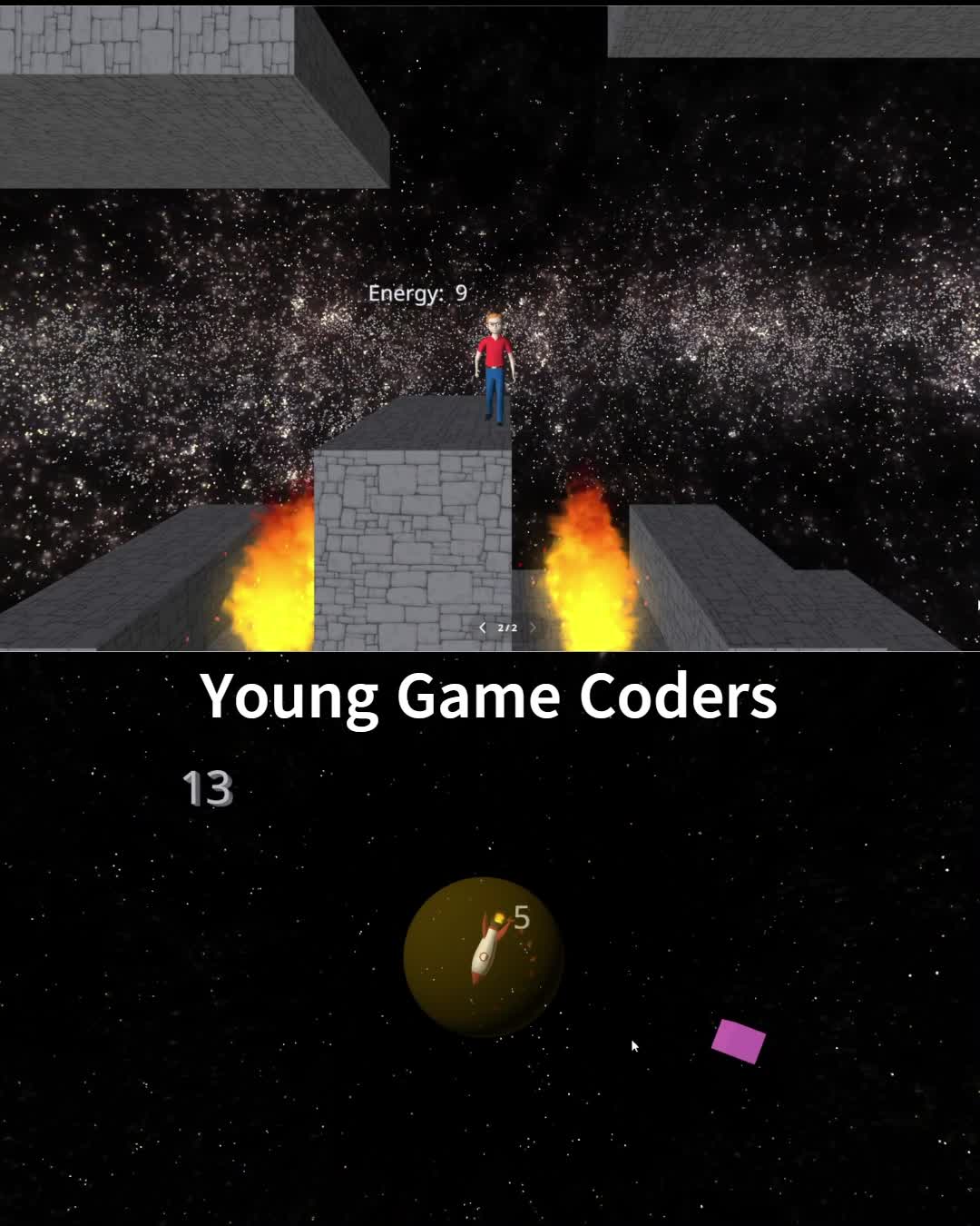 Indywidualne zajęcia dla dzieci z programowania gier 3D.: wideo 17054
